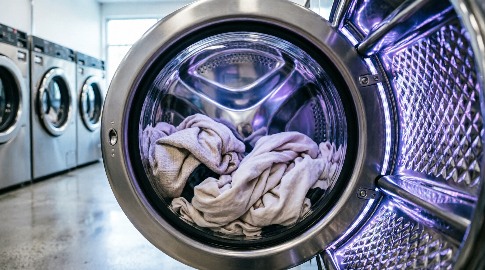 Professionele wasmachines bij Delftse Lotus
